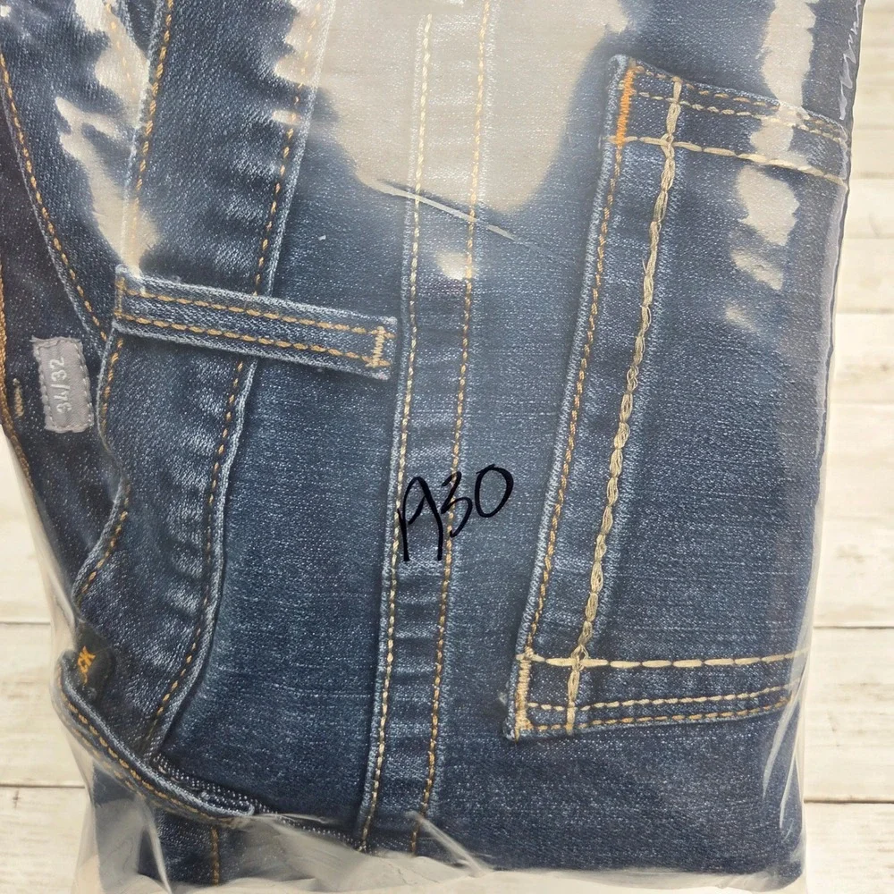 Ariat Rebar M4 Relaxed Bootcut Jeans Mens 34x32 Dark Wash Workwear Denim Pants